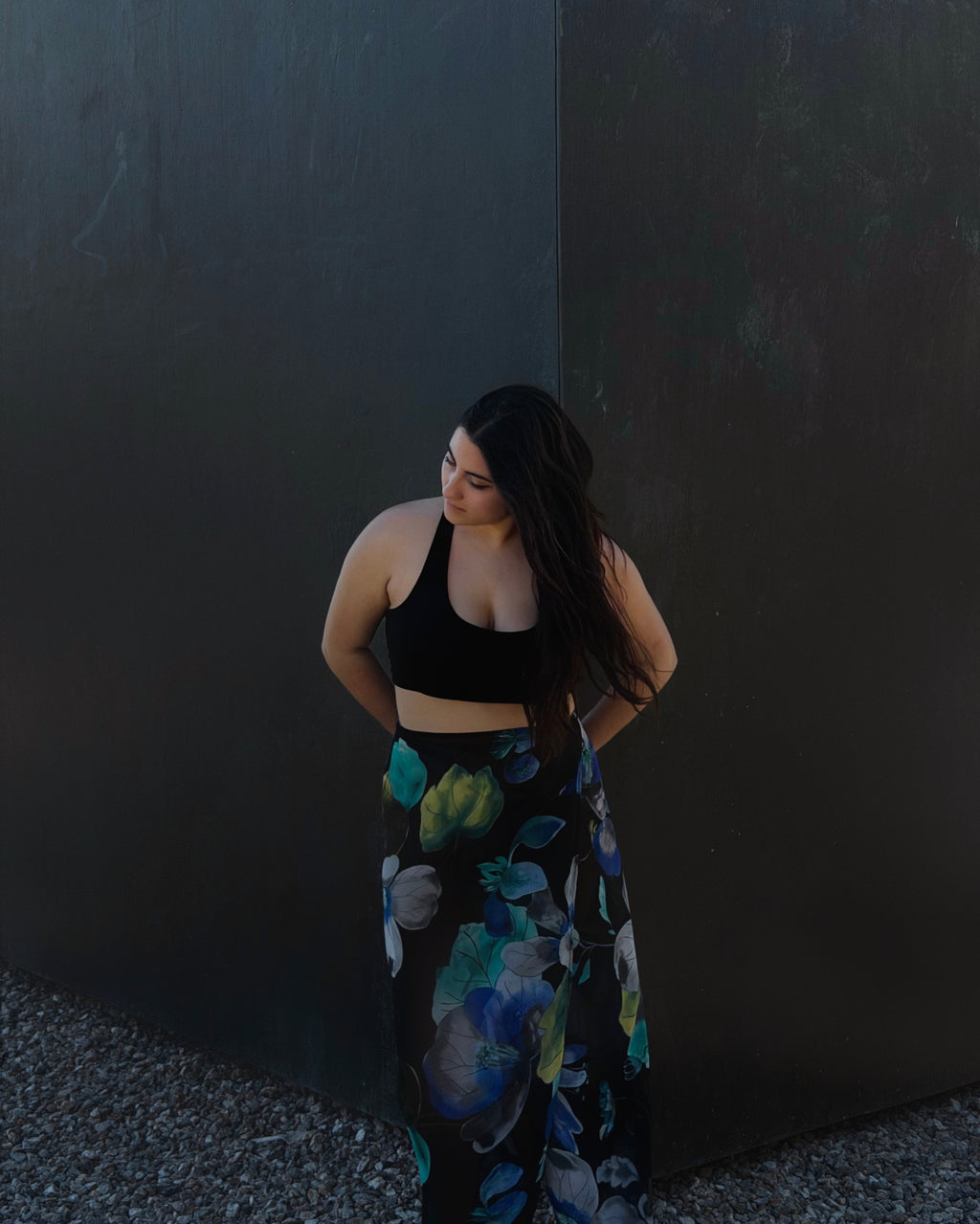 Anemone Mesh Wrapskirt