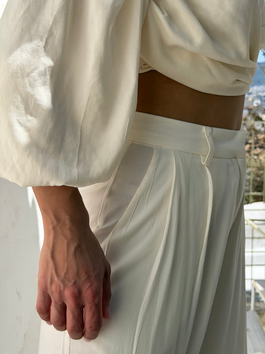 2602 Trousers Ivory
