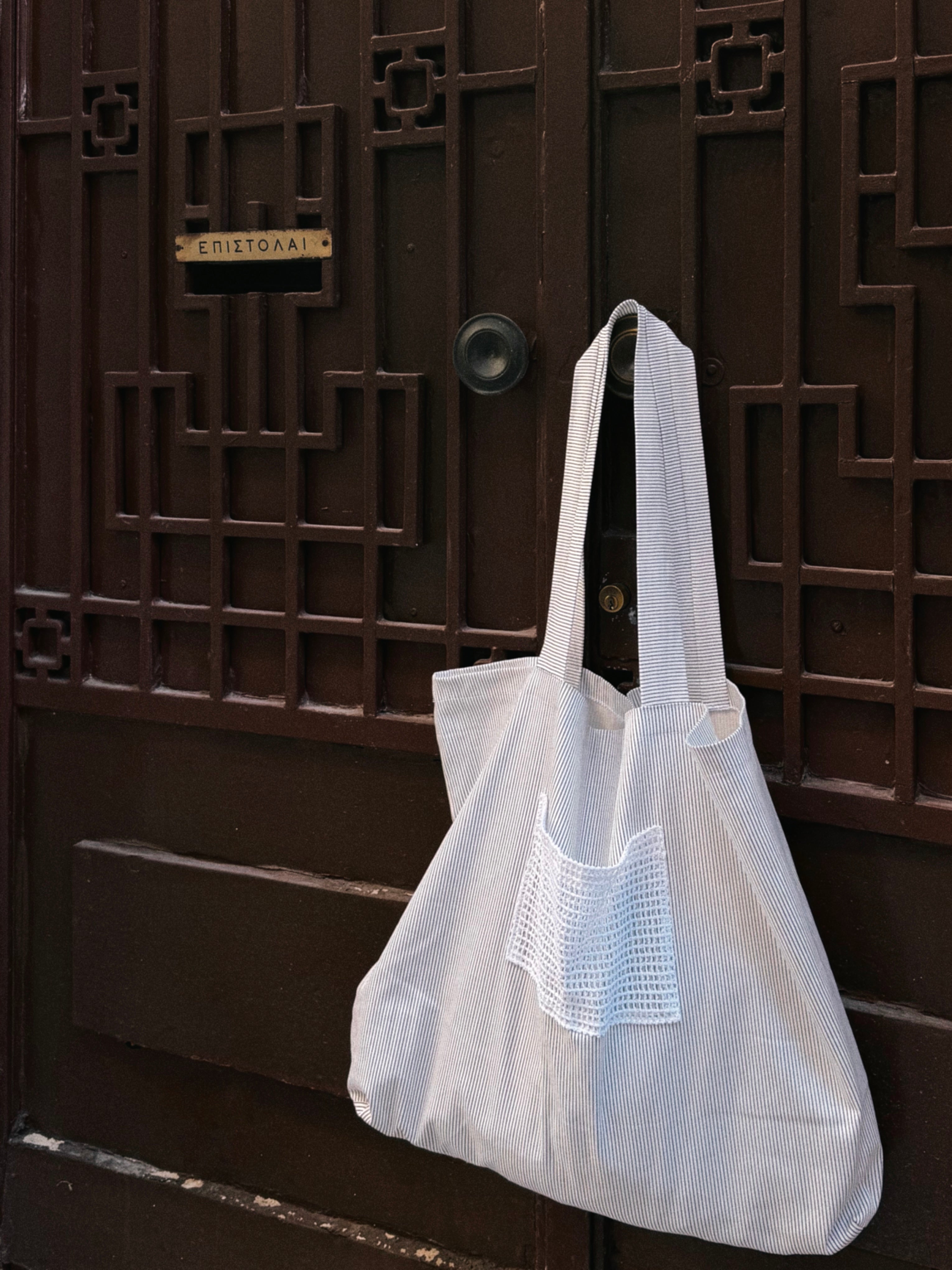 FINE LINE TOTE BAG