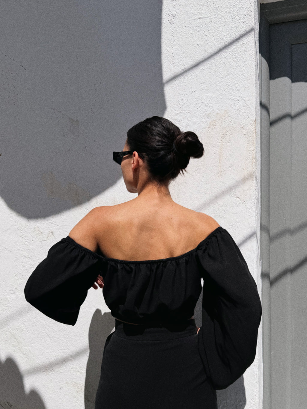 Aura Top Black