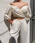 Aura Top Ivory
